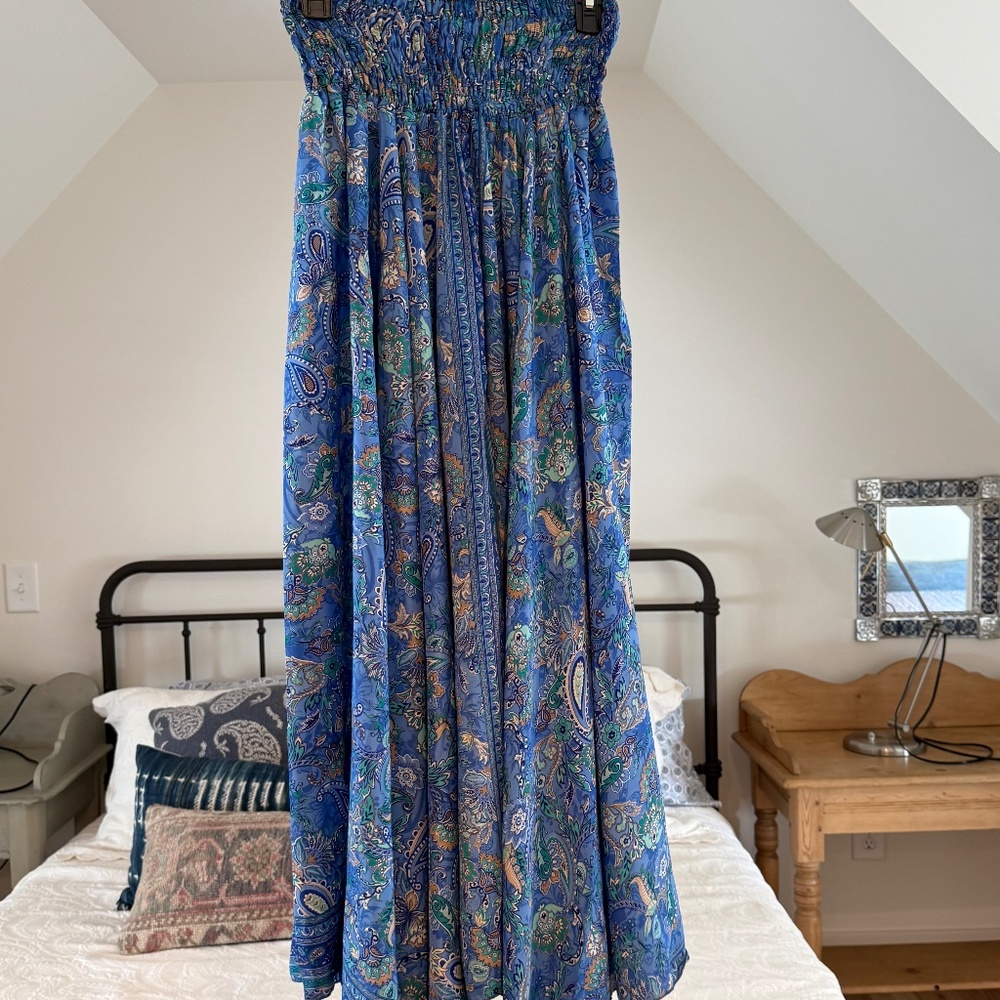 Very wide flowy silky palazzo pants NEW